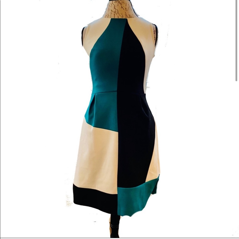 Nine West Midi Block Dress Size 4